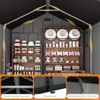 8x8Ft Resin Outdoor Storage Shed