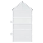 Twin Over Twin House Bunk Bed