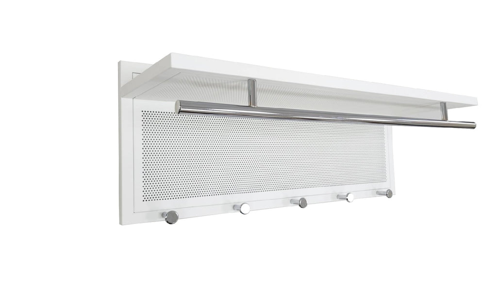 Esyspot Metal Powder Coating Hook Wall Mounted with Shelf