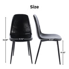 PU Dining Chair 4-Piece Set