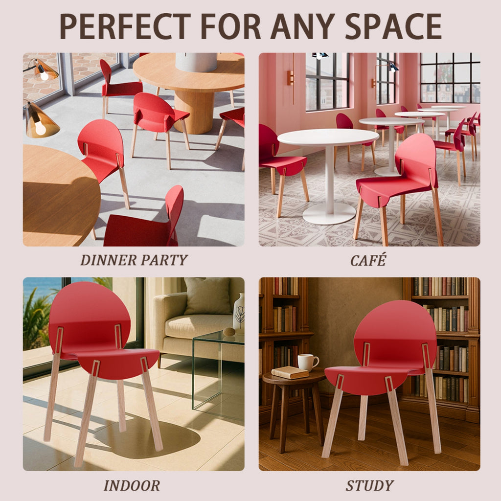 Summer 4-Pack Crimson Patio Furniture Set