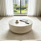 Round 31.5" Coffee Table Ideal For Living Room Family Time