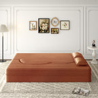 Modern Floor Sofa with 2 Pillows