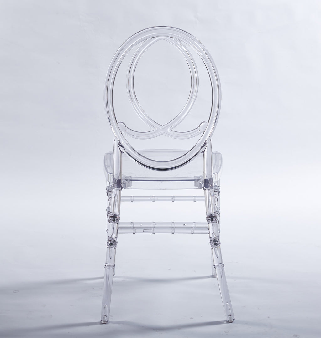 Wedding Chair Set of 4 - Durable Plastic Seating