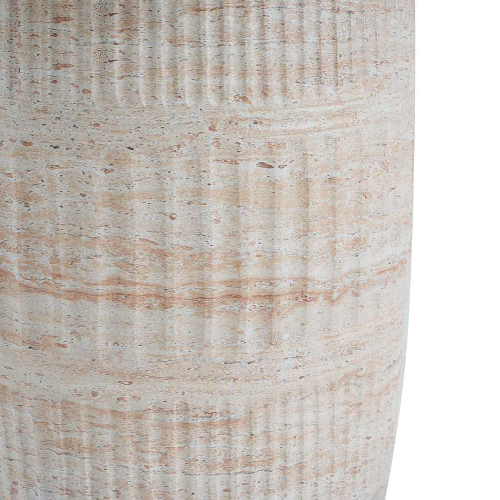 Outdoor/Indoor Lightweight Concrete Side Table