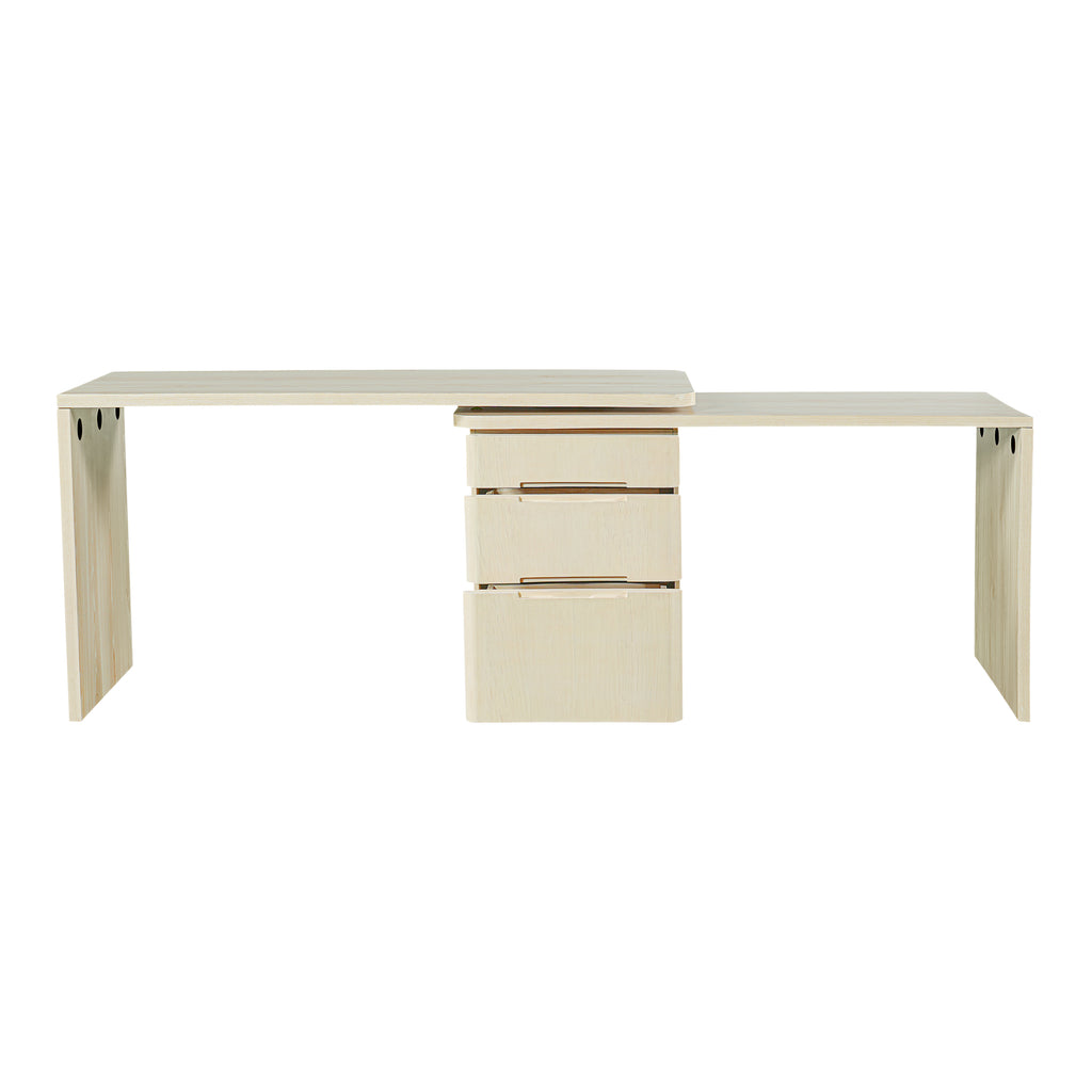90" Modern L Shaped Desk