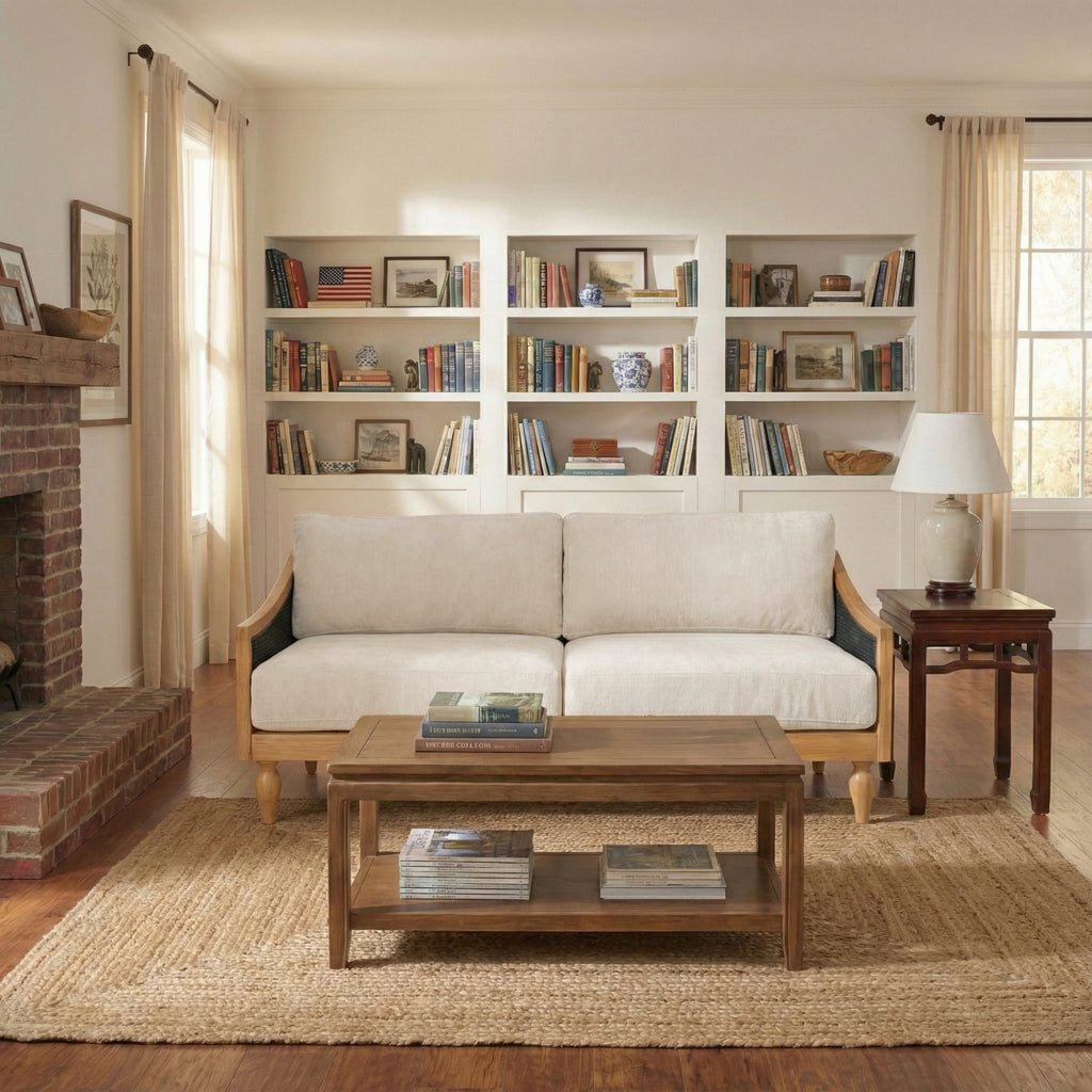 70.9" Mid-Century 3-Seater Sofa Couch