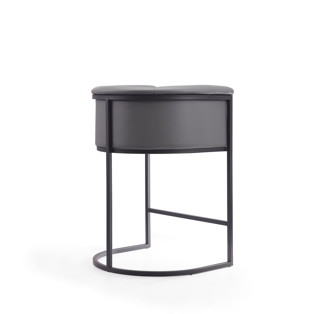Cosmopolitan Metal Upholstered Counter Stool