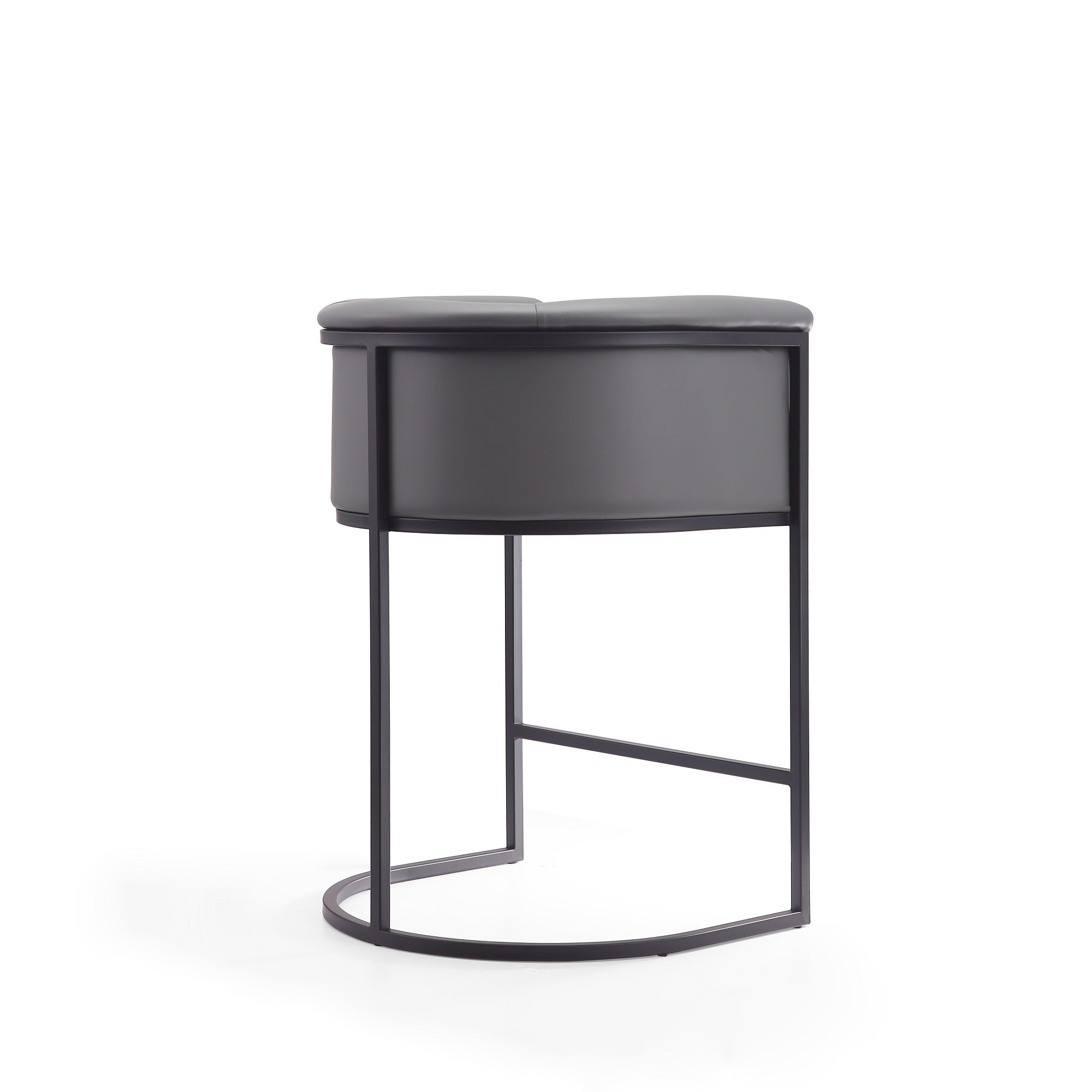 Cosmopolitan Metal Upholstered Counter Stool