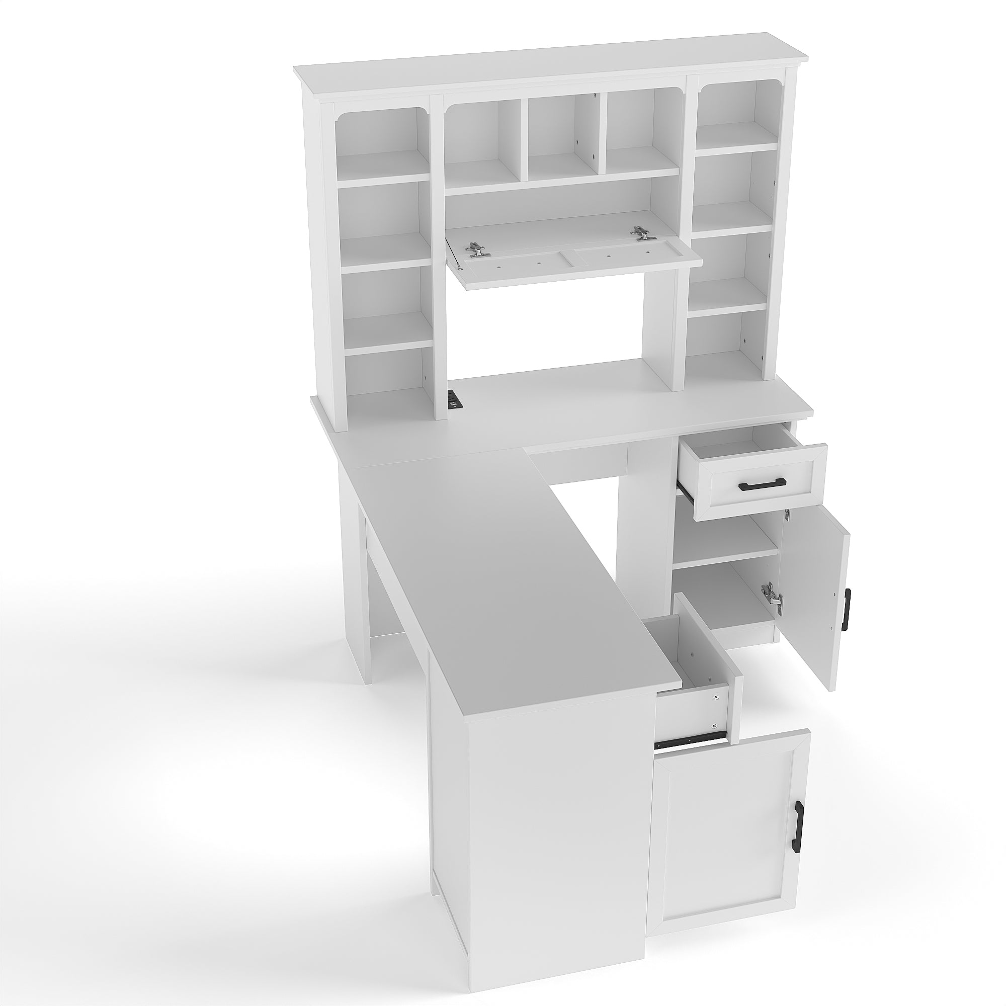 L-Shaped Computer Desk