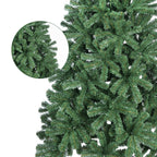 5FT Artificial Christmas Tree with 344 PVC Tips, Hinged Structure & Metal Stand