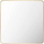 Ockenfels Modern Arched Gold Wall Mirror