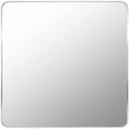 Ockenfels Modern Arched Silver Gray Wall Mirror