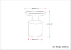 Haynes Solid Mango Accent Table
