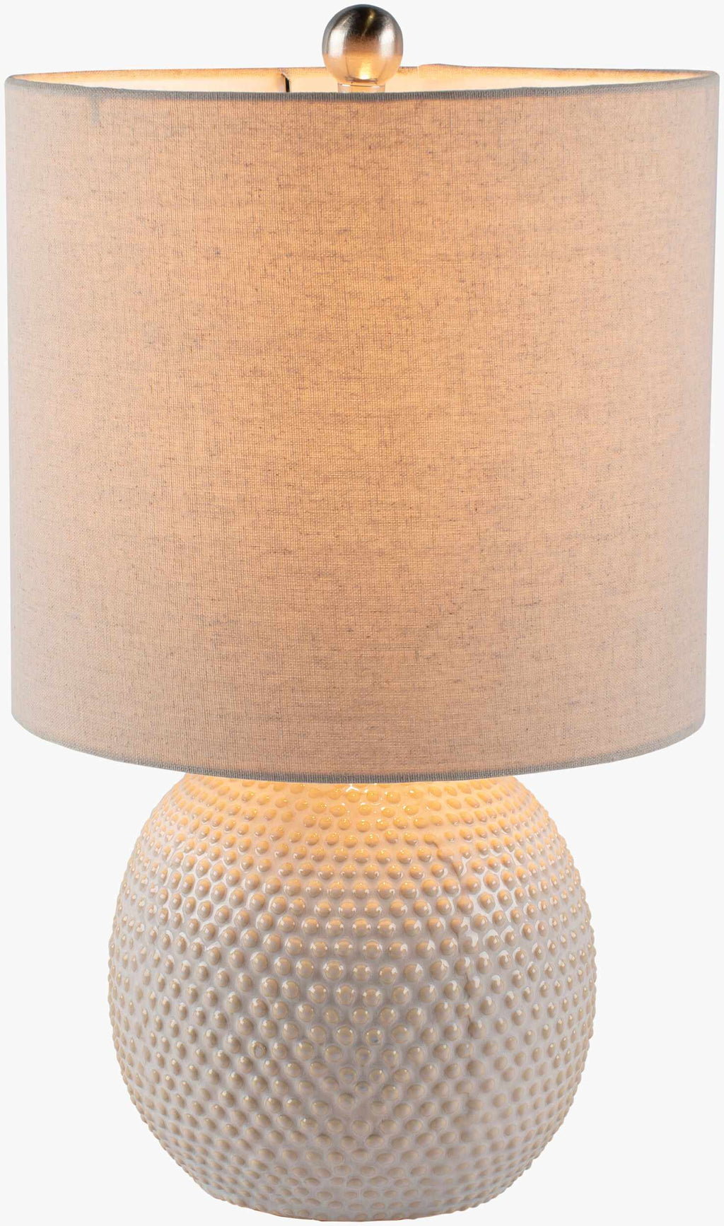 Manaloal Beige Textured Table Lamp