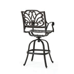 Cast Aluminium Swivel Bar Stool
