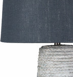 Dingras Pale Blue Jute Table Lamp - Clearance