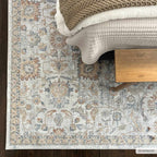 Dion Washable Floral Rug - Clearance