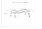 Parkside Outdoor Coffee Table - Light Teak