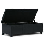 Avalon 48 Inch Wide Storage Ottoman Bench