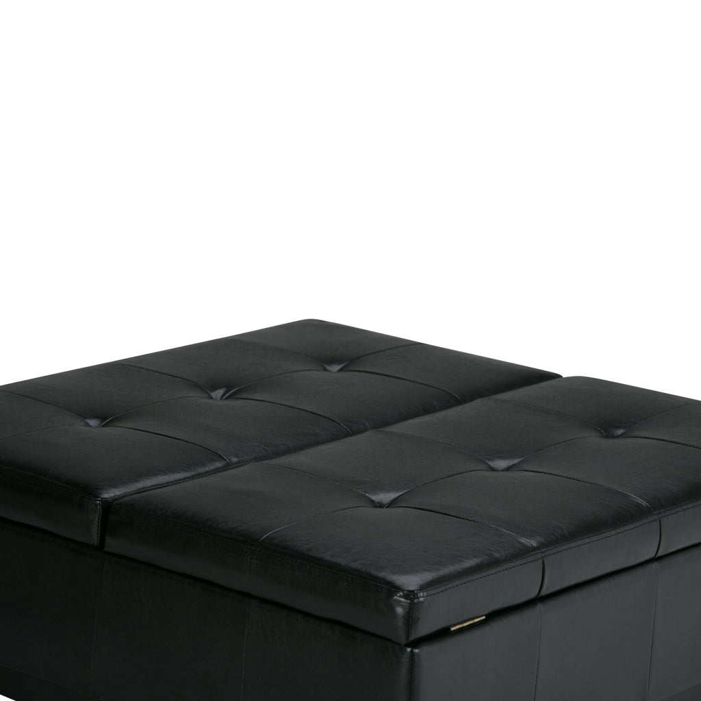 Dover Square Coffee Table Storage Ottoman