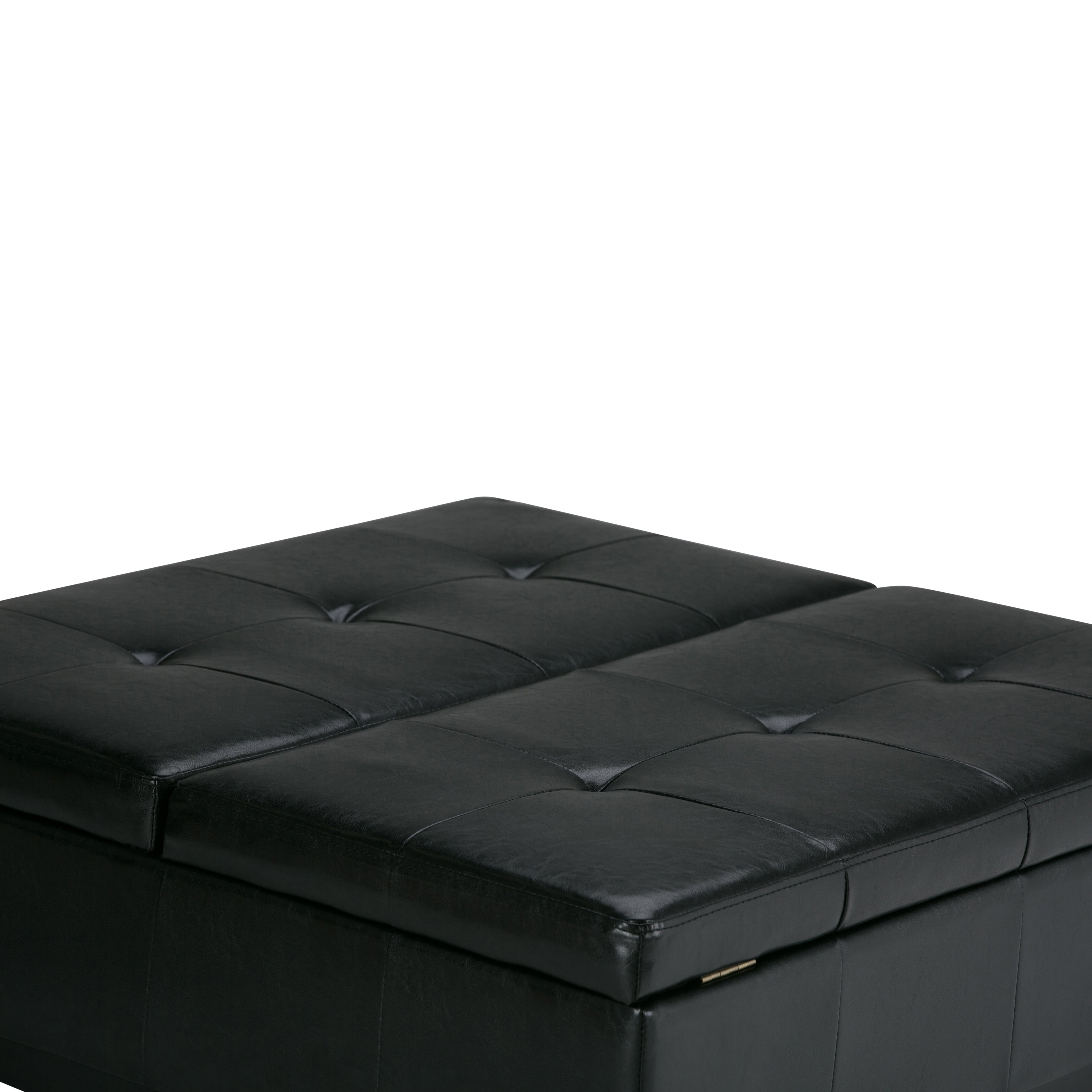 Dover Square Coffee Table Storage Ottoman