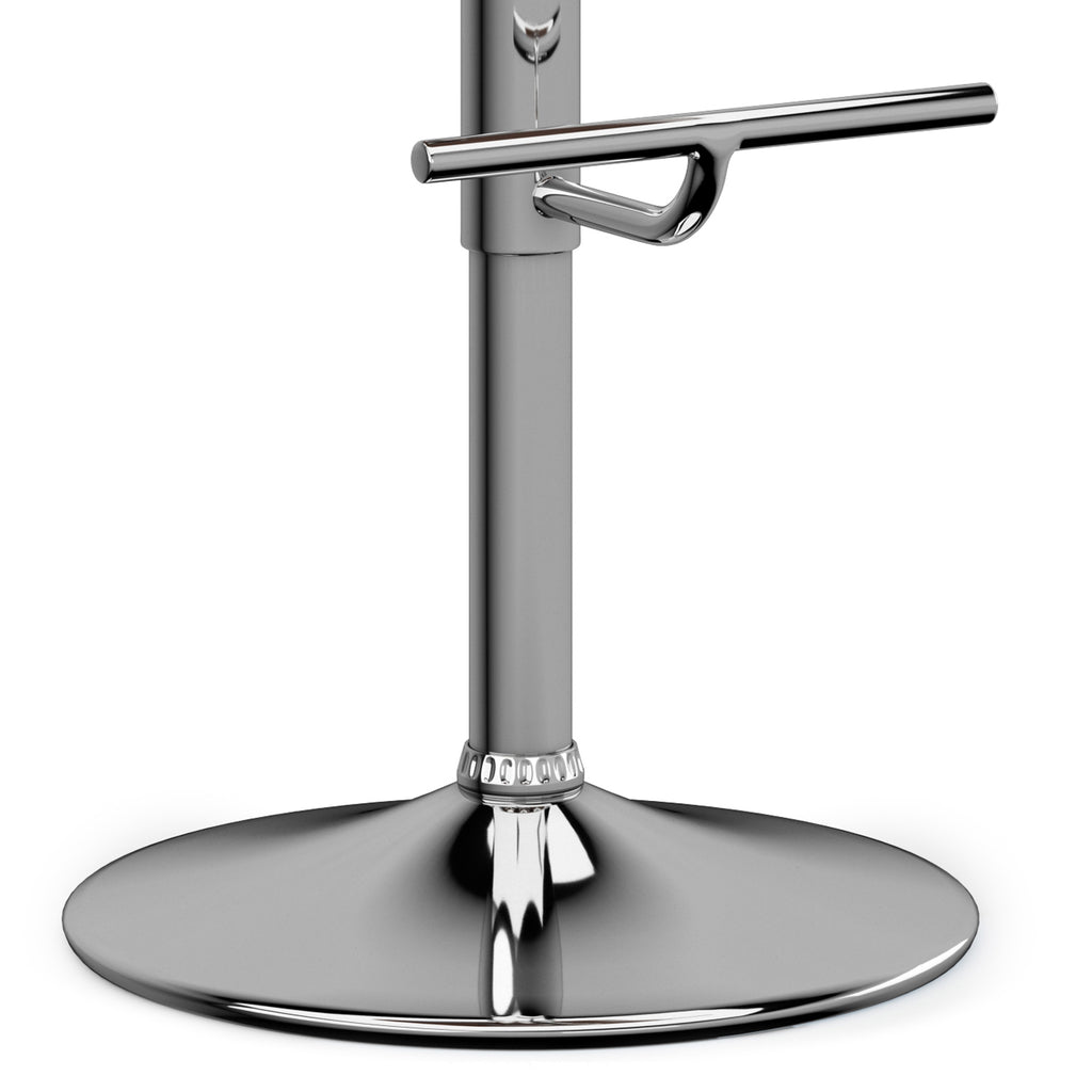 Amery Adjustable Swivel Bar Stool - Denim