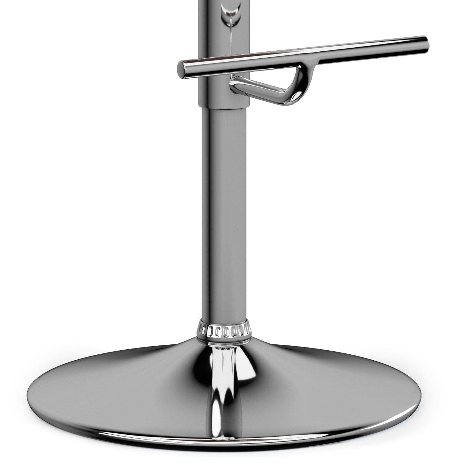 Amery Adjustable Swivel Bar Stool - Denim