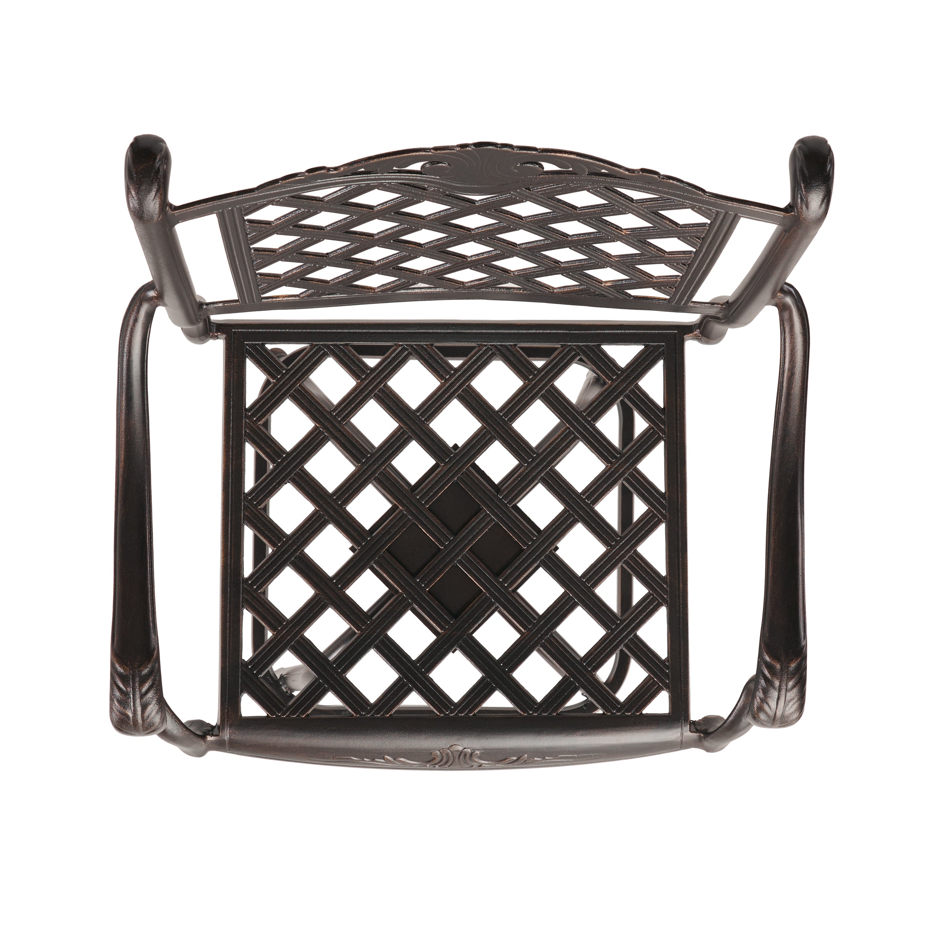 Cast Aluminum Bar Stool