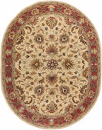 Cherryfield Hand Tufted Brown & Rust 1001 Wool Rug