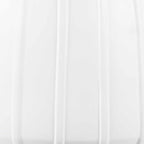 Dunguan White Ribbed Wood Outdoor Planter - Clearance