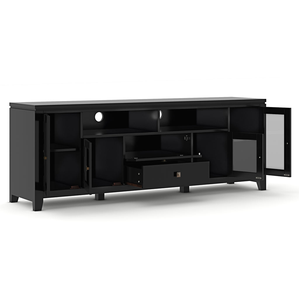 Cosmopolitan 72 inch Wide Solid Wood TV Stand