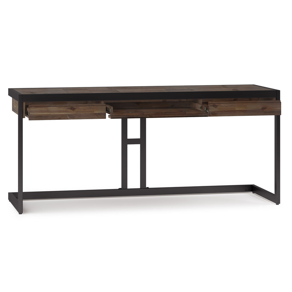 Erina Large Desk - Rustic