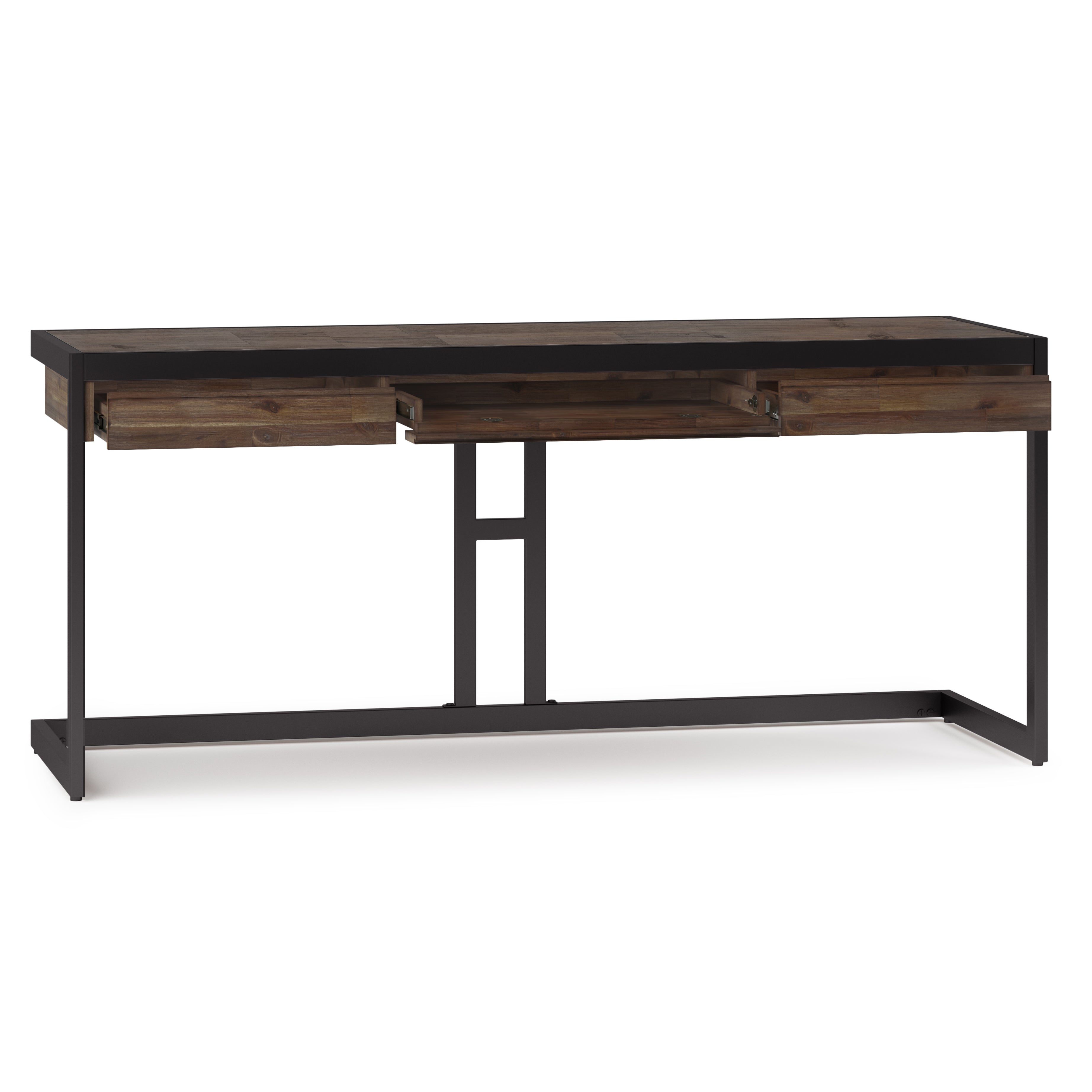 Erina Large Desk - Rustic