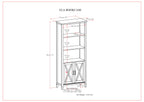 Ela - Bookcase - Smoky