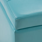 Cosmopolitan 34 Inch Wide Storage Ottoman in Soft