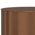 Curtis - Metal Cylinder Accent Table - Ombre