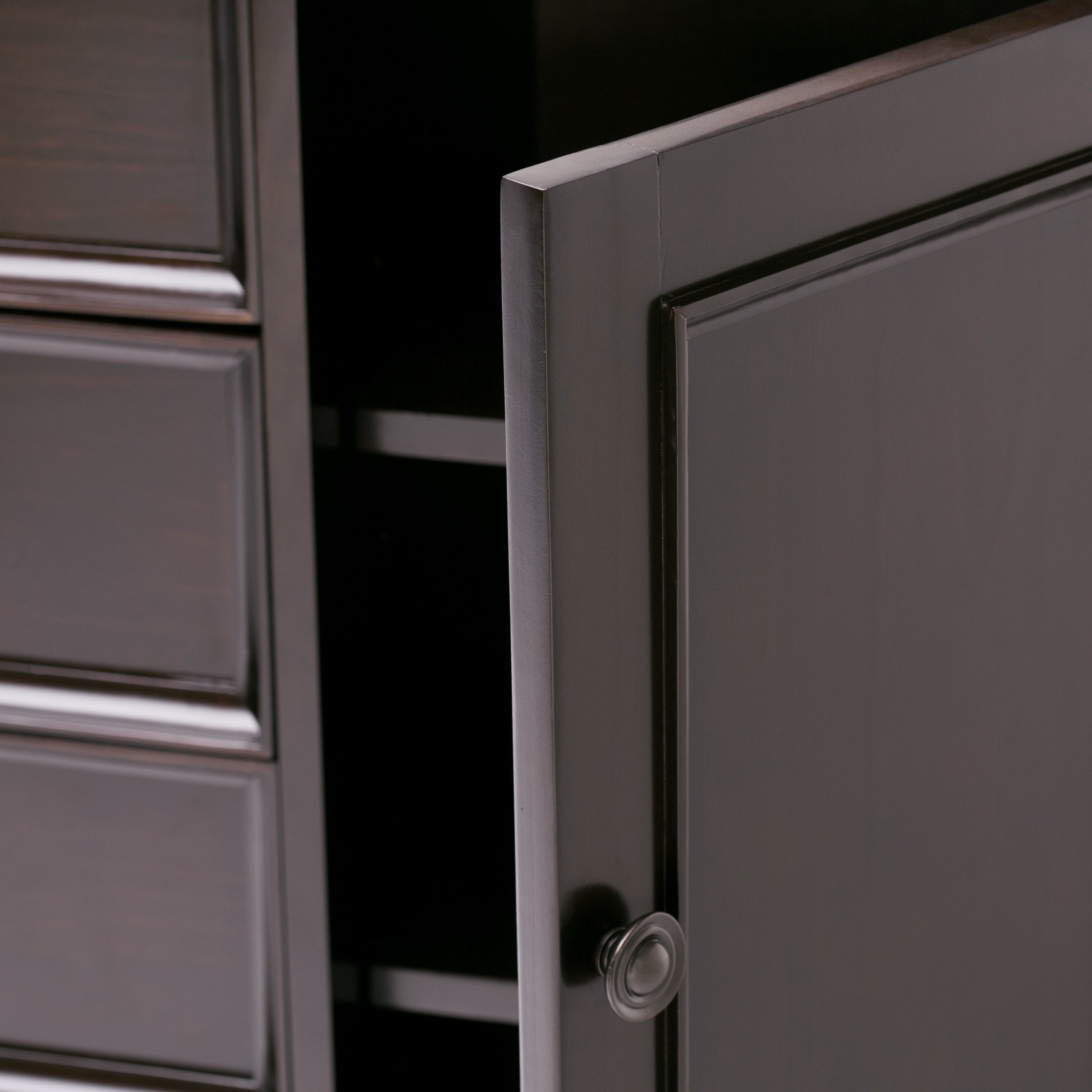 Amherst Medium Storage Cabinet - Hickory