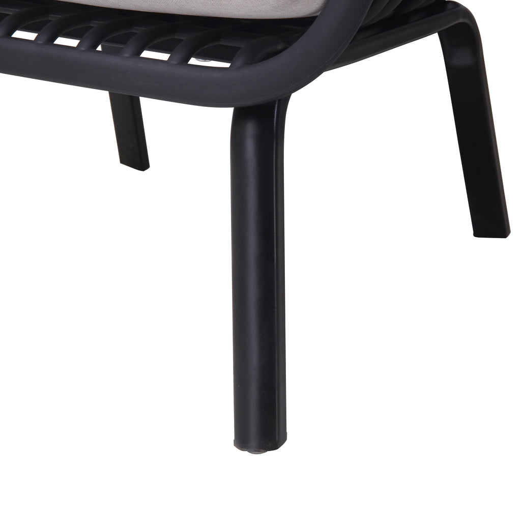 Huron Outdoor PP Club Chair Set of 2