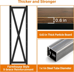 56.30'' Bakers Rack 4-Level Storage Shelves