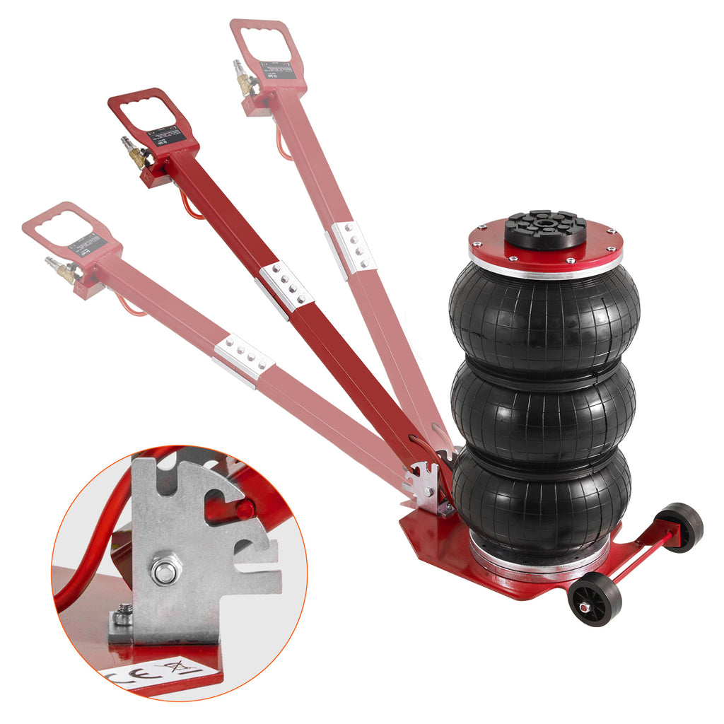 Air Jack, 3 Ton/6600 lbs Triple Bag Air Jack