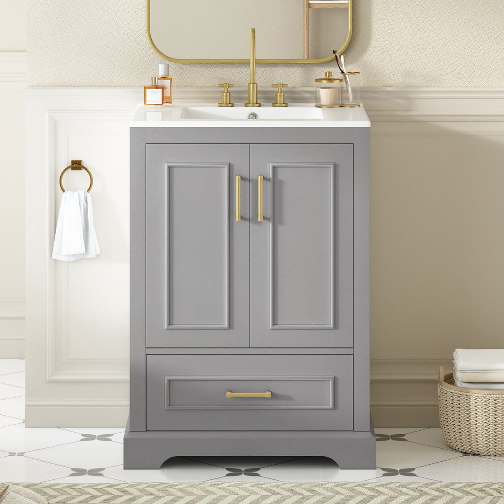 24" Bathroom Vanity with Sink