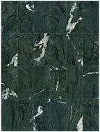 12x24 Green Natural Marble Polished Tile