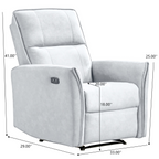 Asheville Mid-Century Modern Recliner Chair