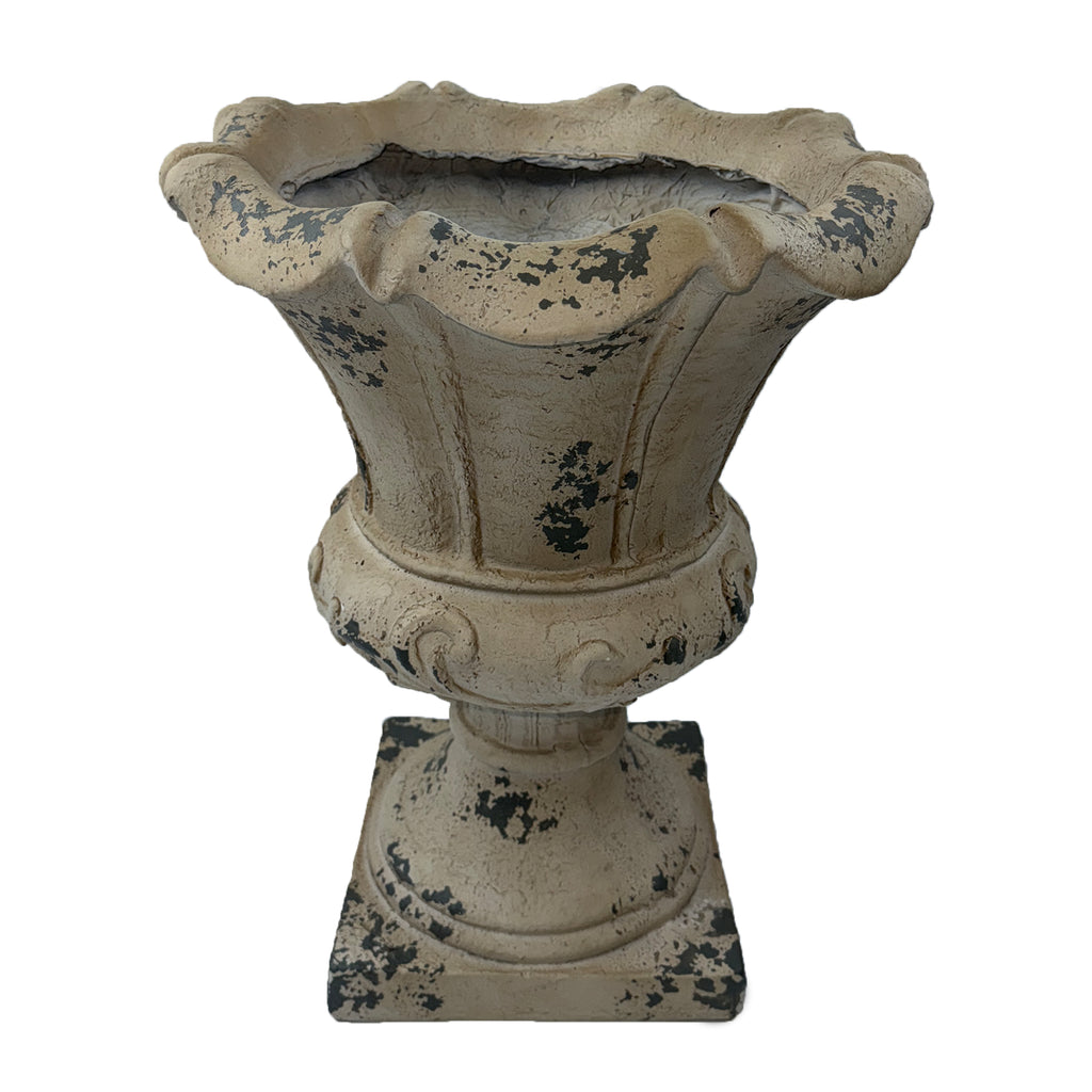 Antique White MGO Garden Planter