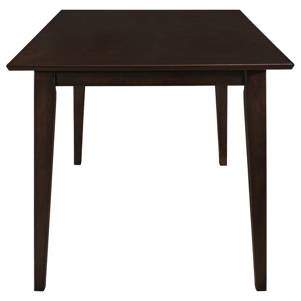 Gianna Cappuccino 5-Piece Rectangular Dining Set