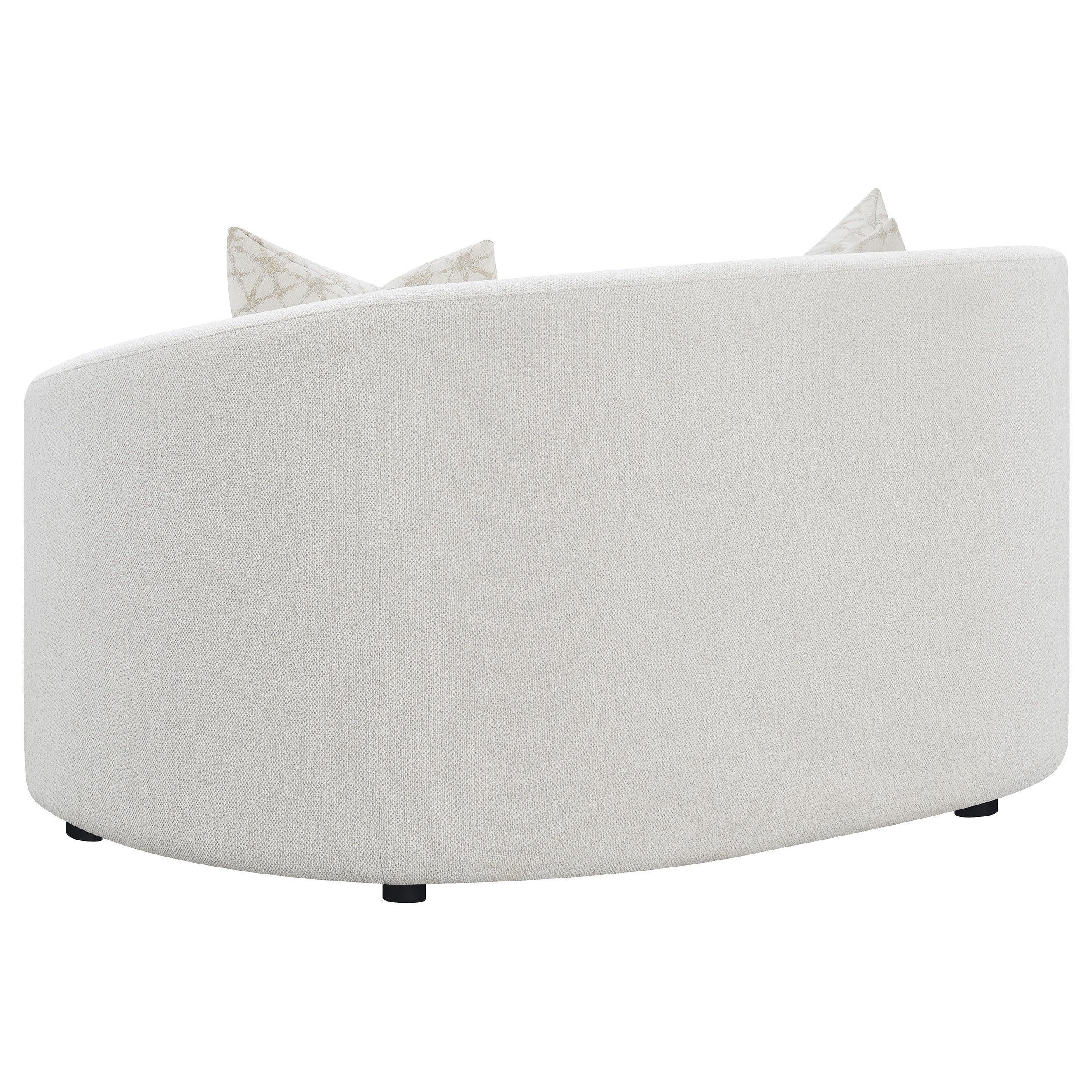 Rory Latte 2-Piece Sloped Arms Living Room Set