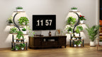 8-Tiered Indoor Plant Stand with Grow Lights