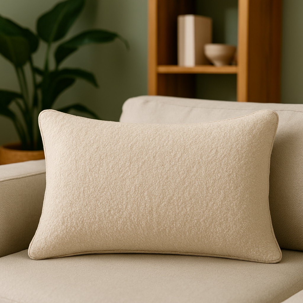 Homey Cozy Textured Throw Pillow – Soft