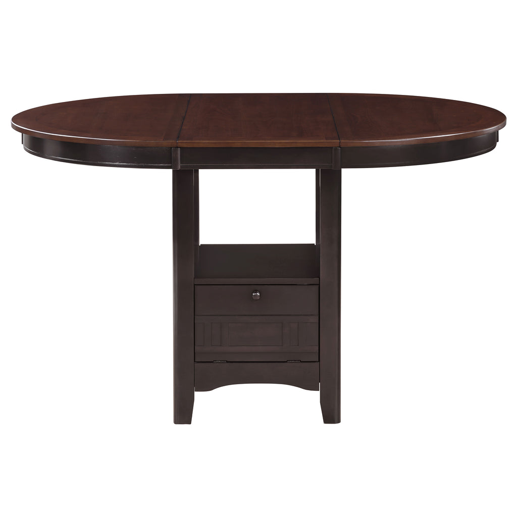 Hester Chestnut Extension Counter Dining Table